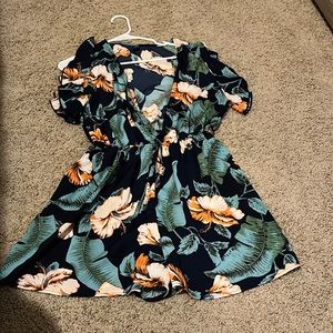shein floral romper